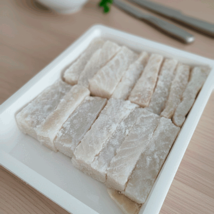 Bacalao En Tacos Salado 500 G. aprox.